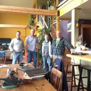 Hunter-Clyde Watershed Meeting - Andrew Lush - Phil Pineau - Donnie Sonier - May 2015