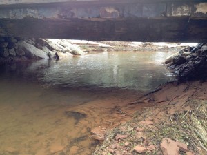 bridge replacing culvert Hunter-Clyde Watershed