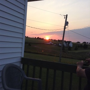 pei sunset - Mayfield