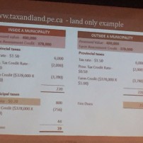 CLE Presentation slide - tax comparison - Jan 29 2016