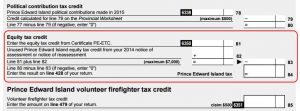 PEI Tax and Credits - PE428 - Equity Tax Credit
