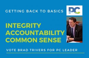 Getting back to basics - Brad Trivers for PC Leader