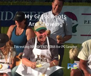 My Grass Roots Are Showing - Vote Brad Trivers for PC Leader