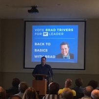 Brad Trivers for PEI PC Leader - announcement Scott Hammill
