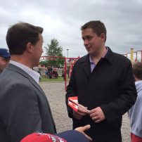 Andrew Scheer - Brad Trivers - Canada Day North Rustico 2017 3