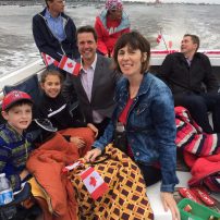 Boat Parade - Canada Day 2017 - North Rustico Harbour - Brad Trivers - Andrew Scheer - #backtobasics