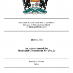 Bill 111 – Giving Unincorporated Islanders A Voice