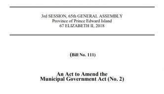 Bill 111 – Giving Unincorporated Islanders A Voice