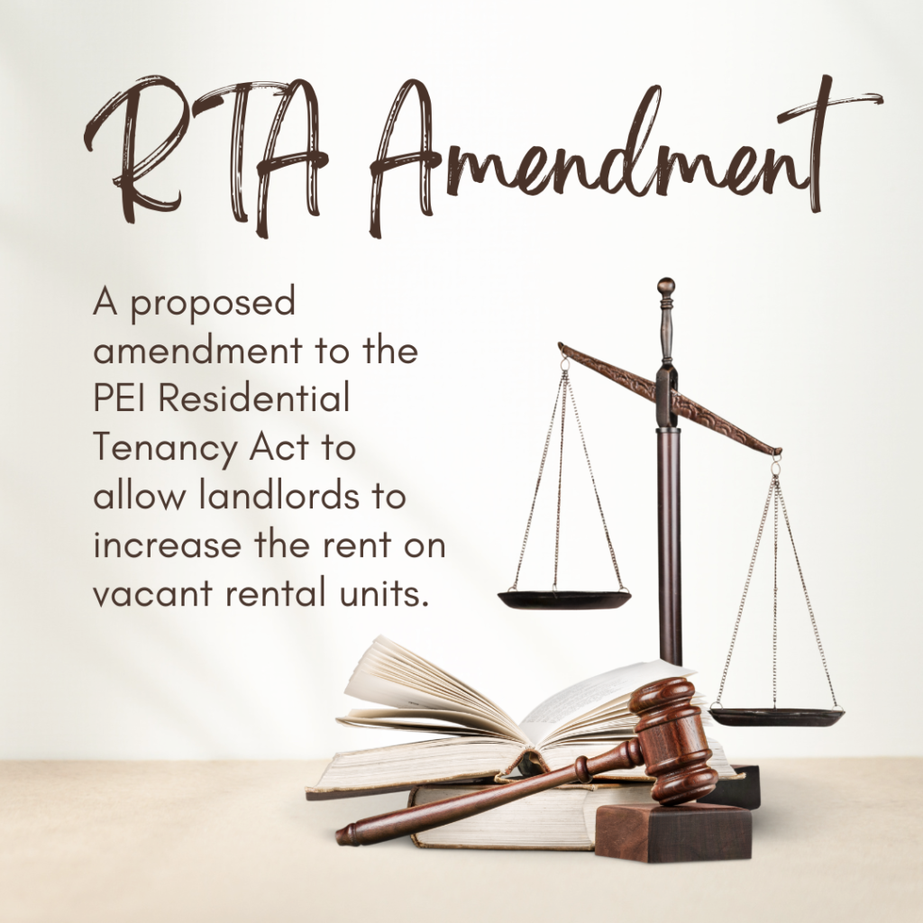 Residential Tenancy Act Amendment - Private Members Bill