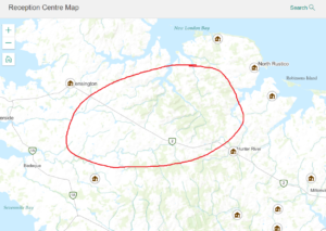 PEI Reception Centre gaps for emergency preparedness.